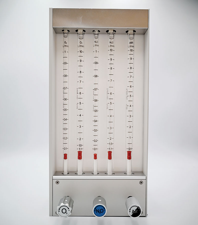 五管氧笑空流量计