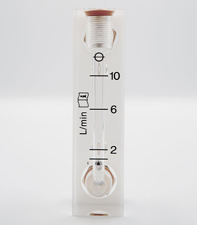 10L无阀亚克力单管流量计