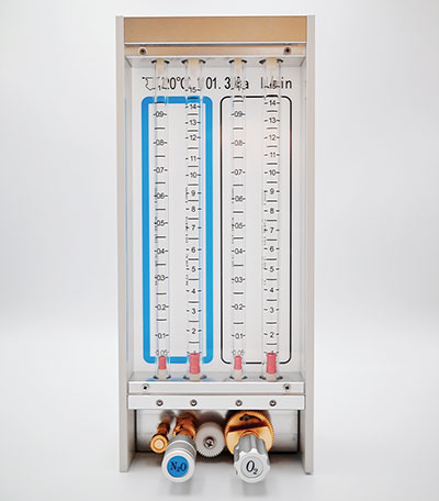 四管氧笑流量计